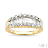 1 Ctw Diamond Band in 14K Yellow Gold