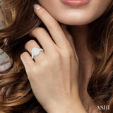 2 ctw Lovebright Round Cut Diamond Ring in 14K White Gold