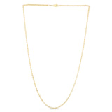 14K Yellow Gold 2.5mm Lite Rolo 30 Chain with Lobster Lock