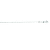 14K White Gold 0.9mm Lumina 18 Chain with Lobster Lock