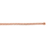 14K Rose Gold 24 6.1mm Classic Miami Cuban Chain with Box Lock