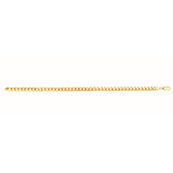 14K Yellow Gold 4.5mm Semi-Solid Miami Cuban 20 Chain with Lobster Lock