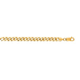 14K Yellow Gold 6mm Miami Cuban 22 Chain with Lobster Lock