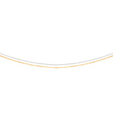 14K Gold 1.1mm Multi-Strand 18 Chain with Lobster Lock