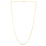 10K Yellow Gold 1.5mm Singapore 16 Chain with Lobster Lock