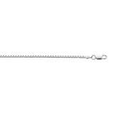 Sterling Silver 1.8mm Classic Box 20 Chain with Lobster Clasp
