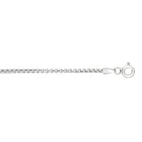 Sterling Silver 1.1mm Round Box 24 Chain with Lobster Clasp