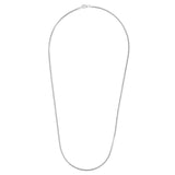 Sterling Silver 3.05mm Round Box 24 Chain with Lobster Clasp