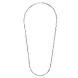 Sterling Silver 5.2mm Round Box 24 Chain with Lobster Clasp