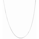 Sterling Silver 1.4mm Diamond Cut Cable 18 Chain with Lobster Clasp