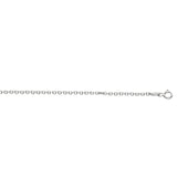 Sterling Silver 2.2mm Diamond Cut Cable 18 Chain with Lobster Clasp