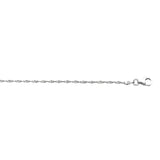 Silver 1.5mm Singapore 18 Chain with Lobster Lock