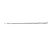 Silver 4.9mm Miami Cuban 8.5 Chain Bracelet with Box Lock