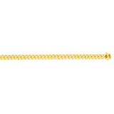 10K Yellow Gold 22 3.9mm Classic Miami Cuban Chain with Box Lock
