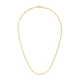 14K Yellow Gold 2.5mm Paperclip 24 Chain with Lobster Lock