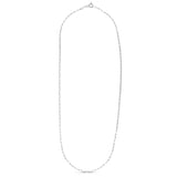 Sterling Silver 1.8mm Paperclip 18 Chain with Lobster Clasp