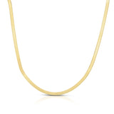 10K Yellow Gold 2.8mm Polished 20 Herringbone Chain
