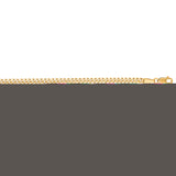14K Yellow Gold 3.6mm Gourmette 24 Chain