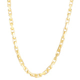 10K Yellow Gold 20 4.8mm French Cable Chain Necklace with Lobster Clasp