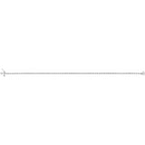 14K White Gold 1 CTW Lab-Grown Diamond Line 7 1/4" Bracelet