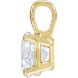 14K Yellow Gold 2 CT Natural Diamond Pendant