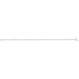 14K White Gold 2 1/4 CTW Natural Diamond Line 7 1/4" Bracelet