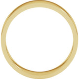 10K Yellow Gold 5 mm Flat Band Size 9.5