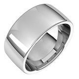 Platinum 9 mm Comfort-Fit European-Style Band Size 12.5
