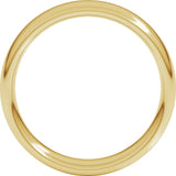 14K Yellow Gold 5 mm Comfort-Fit European-Style Band Size 5.5