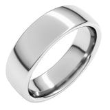 Sterling Silver 6 mm Comfort-Fit European-Style Band Size 9.5