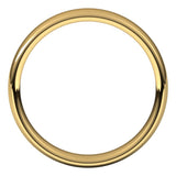 14K Yellow Gold 4.5 mm Comfort-Fit European-Style Band Size 6