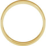 18K Yellow Gold 5.5 mm Flat Band Size 7