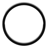 18K White Gold 2 mm Flat Band Size 8