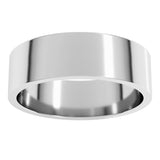 Sterling Silver 6 mm Flat Band Size 8.5