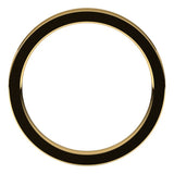 14K Yellow Gold 2.5 mm Comfort-Fit Flat Band Size 11.5