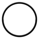 14K White Gold 1 mm Ultra-Lightweight Flat Band Size 5.5
