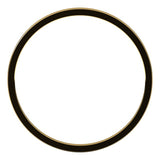 14K Yellow Gold 1 mm Ultra-Lightweight Flat Band Size 8