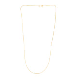 14K Gold .60Mm Classic Box Chain