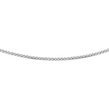 Silver 3.2Mm Semi-Solid Wheat Chain