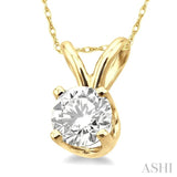 Diamond Solitaire Pendant