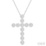 Lovebright Essential Cross Diamond Pendant