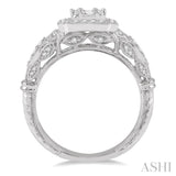 Fusion Diamond Engagement Ring