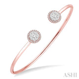 Lovebright Essential Cuff Open Diamond Bangle