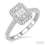 Fusion Diamond Engagement Ring