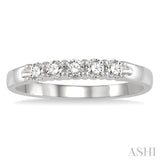 5 Stone Diamond Wedding Band