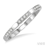 Stackable Light Weight Diamond Band