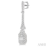 Fusion Diamond Long Earrings