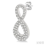 Infinity Diamond Earrings