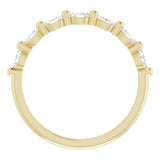 14K Yellow 1/3 CTW Natural Diamond Anniversary Band