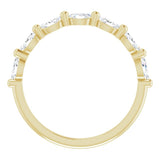 14K Yellow 1/2 CTW Natural Diamond Anniversary Band